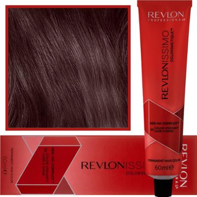 Revlon Revlonissimo Colorsmetique - kremowa farba do włosów, 60ml 4,5 | Średni Mahoniowy Brąz