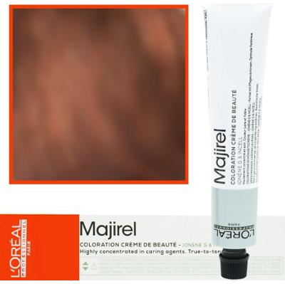 Loreal Majirel - profesjonalna farba do włosów, paleta kolorów, 50ml 6.45 Ciemny Blond Miedziano-Mahoniowy