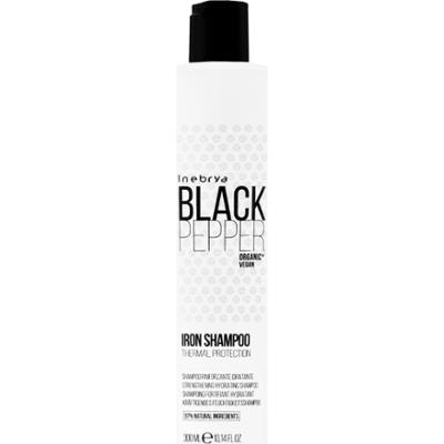 Inebrya Black Pepper Iron - szampon regenerujący do włosów, 300ml