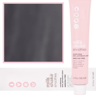 Milk Shake Smoothie Semi-Perm - farba do włosów bez amoniaku, paleta kolorów, 100ml 10.11 | 10AA | Intensywny popielato-platynowy najjaśniejszy blond