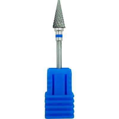 Frez Karbidowy Choinka - frez do manicure paznokci, kolor niebieski