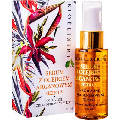 Bioelixire Olejek Arganowy serum do włosów zniszczonych 50 ml