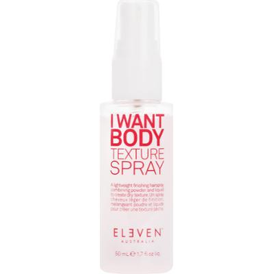 Eleven Australia I Want Body Texture Spray - lekki spray teksturyzujący do włosów, 50ml