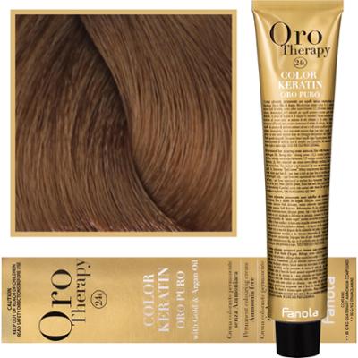 Fanola Oro Therapy - farba do włosów bez amoniaku, pełna paleta kolorów 7,0 | Blond