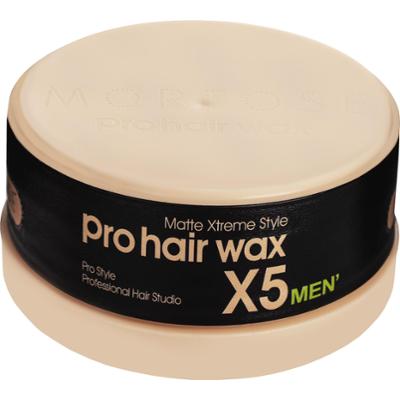Morfose Pro Hair Wax X5 - matowy, mocny wosk do stylizacji włosów, 150ml
