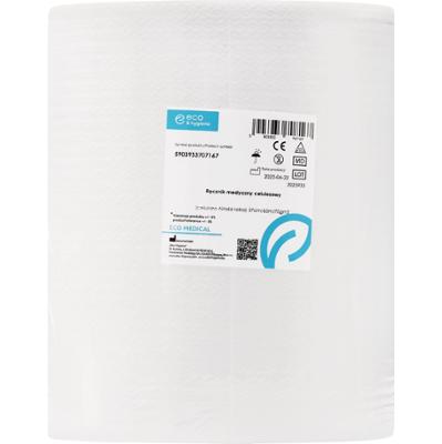 Eko-Higiena Jednorazowy ręcznik medyczny celulozowy w rolce Airlaid 27cm/65m/70gm2