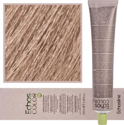 Echosline Echos Color Colouring Cream - wegańska farba do włosów, 100ml NUDE 10,32 | Platynowy Blond Taupe