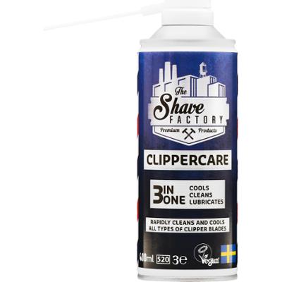 The Shave Factory Clippercare 3in1 Spray - spray konserwujący do maszynek i ostrzy, 400ml