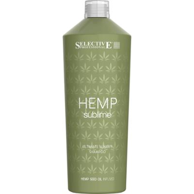 Selective Hemp Sublime nawilżający szampon z olejkiem konopnym, 1000ml