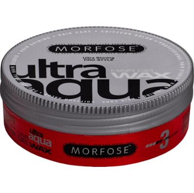 Morfose Ultra Aqua Hair Gel Wax Ultra Shining – żelowy wosk nabłyszczający, medium, 175ml