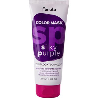 Fanola Color Mask - maska koloryzująca do włosów, różne kolory 200ml Silky Purple