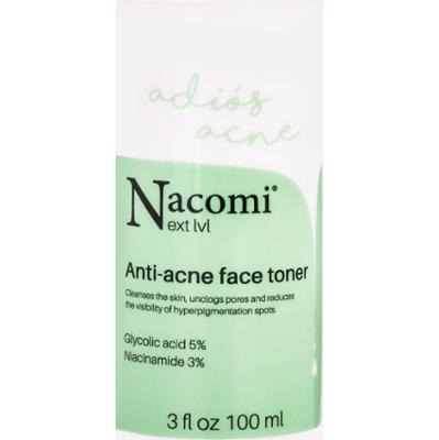 Nacomi Next Level Anti-acne Face Toner – tonik przeciwtrądzikowy, zwęża pory 100ml