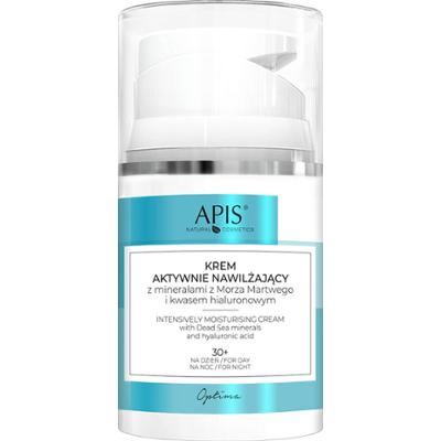 Apis Optima 30+ krem nawilżający z minerałami z Morza Martwego 50ml