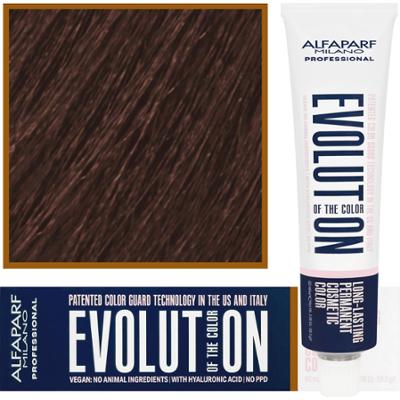Alfaparf Evolution - wegańska farba do koloryzacji włosów, 60ml 7,35 | Średni Złocisty Mahoniowy Blond