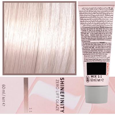 Wella Shinefinity Zero Lift Glaze - profesjonalna farba do włosów, 60ml 09/07 | Bardzo Jasny Naturalny Brązowy Blond