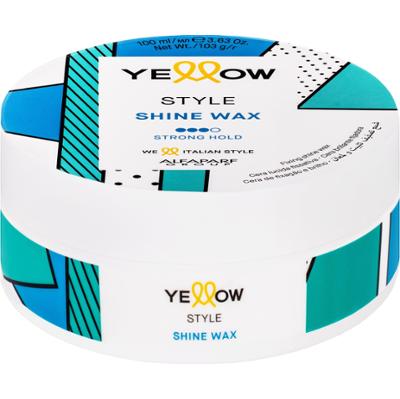 Alfaparf YELLOW Style Shine Wax - wosk nabłyszczający do włosów, 100ml