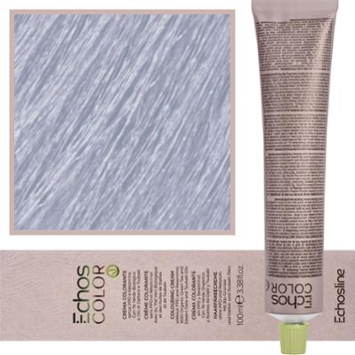 Echosline Echos Color Colouring Cream - wegańska farba do włosów, 100ml 11,12 | Intensywny Platynowy Lodowy