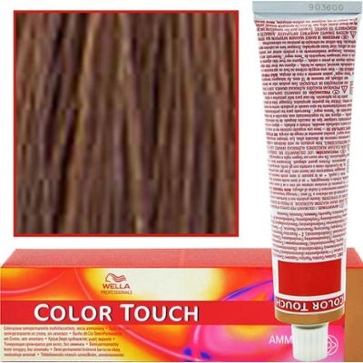 Wella Color Touch - profesjonalna farba do włosów bez amoniaku, 60 ml 6/7 Czekoladowy Brąz