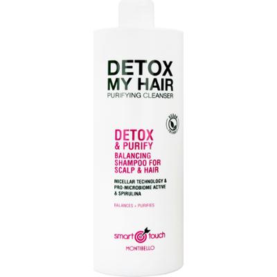 Montibello Smart Detox Purifying Cleanser - oczyszczający szampon do włosów, 1000ml