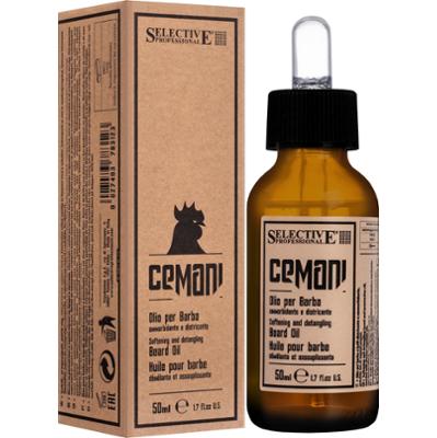 Selective Cemani Beard Oil - olejek do pielęgnacji zarostu i skóry twarzy, 50ml