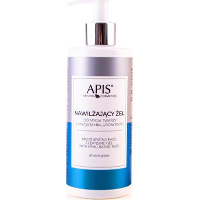 Apis - Nawilżający żel do mycia twarzy z kwasem hialuronowym, 300ml