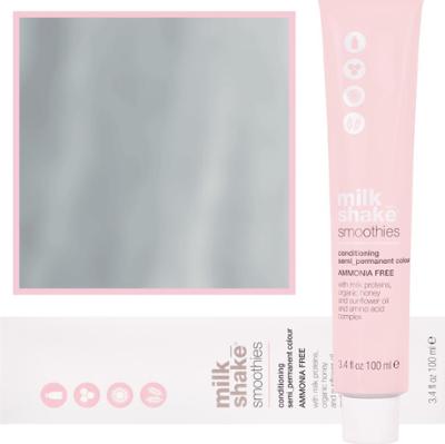 Milk Shake Smoothie Semi-Perm - farba do włosów bez amoniaku, paleta kolorów, 100ml 10.17 | 10AV | Najjaśniejszy blond popielato-fioletowo-platynowy