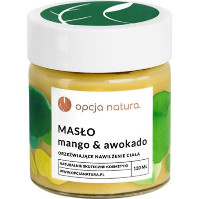 Opcja Natura Masło Mango Awokado - masło do ciała, 120ml
