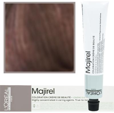 Loreal Majirel - profesjonalna farba do włosów, paleta kolorów, 50ml 6,52 Ciemny Blond Mahoniowo-Opalizujący