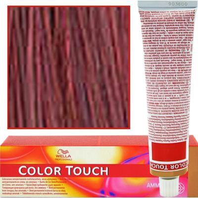 Wella Color Touch - profesjonalna farba do włosów bez amoniaku, 60 ml 55/65 Intensywny Jasny Brąz Fioletowo-Mahoniowy