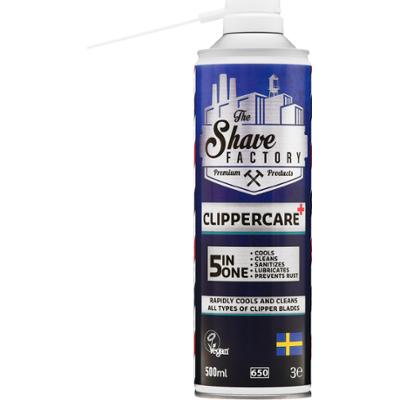 The Shave Factory Clippercare 5in1 Spray - wielozadaniowy spray do pielęgnacji sprzętów, 500ml