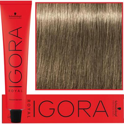 Schwarzkopf Professional Igora Royal - trwała farba do włosów o innowacyjnej formule, 60ml 8-46 | Jasny Blond Beżowo Czekoladowy