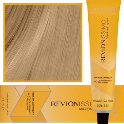 Revlon Revlonissimo Colorsmetique High Coverage - profesjonalna farba do siwych włosów, 60ml HC 9,31 | Bardzo Jasny Złoty Piaskowy Blond