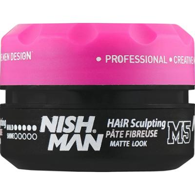 Nishman M5 Fibre Hair Paste Matte - matowa pasta do stylizacji włosów, 100ml