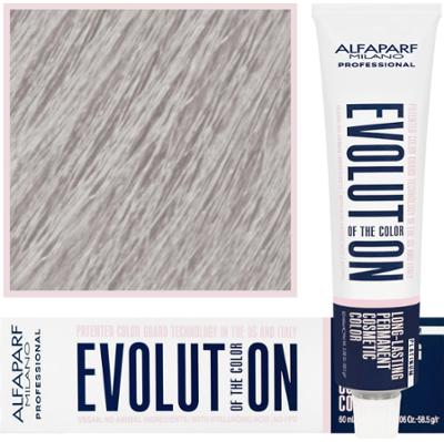 Alfaparf Evolution - wegańska farba do koloryzacji włosów, 60ml 11,11 | Super Rozjaśniający Intensywny Popielaty Blond