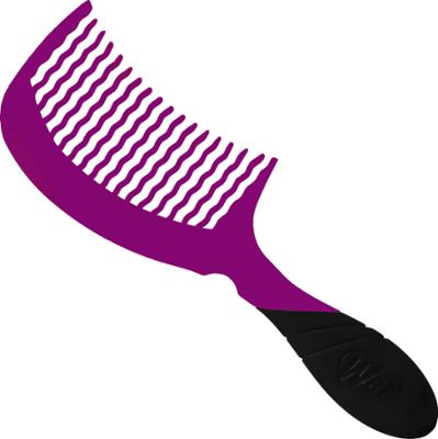 Wet Brush Pro Detangling Comb - grzebień do delikatnego rozczesywania włosów, różne kolory Purple | Fioletowy