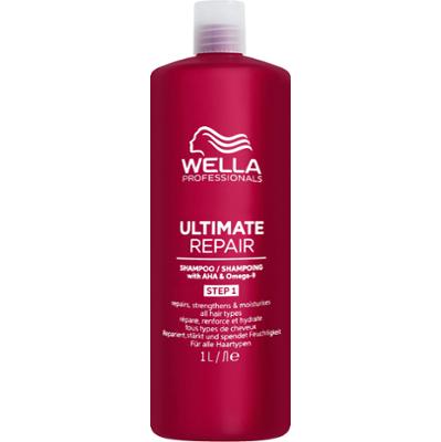 Wella Ultimate Repair Shampoo - regenerujący szampon do włosów, 1000ml