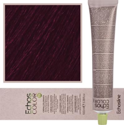 Echosline Echos Color Colouring Cream - wegańska farba do włosów, 100ml 6,26 | Fioletowy Czerwony Jasny Kasztan
