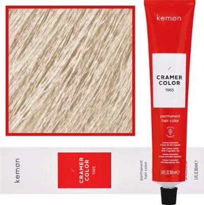 Kemon Cramer Color - kremowa farba do włosów z olejem kokosowym, 100ml 10,78 | Fioletowy Perłowy Platynowy