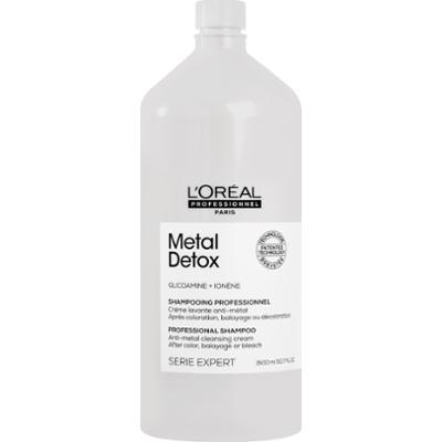Loreal Metal Detox Shampoo - szampon do włosów farbowanych neutralizujący metale, 1500ml