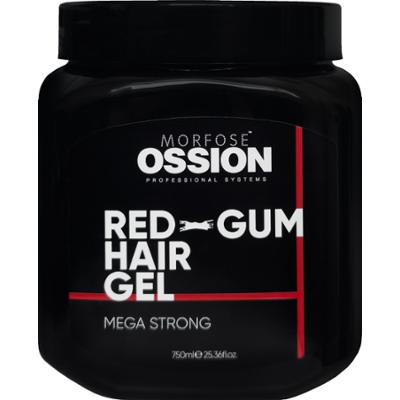 Morfose Ossion PB Mega Strong Gel - bardzo mocny żel do stylizacji fryzur, 750ml