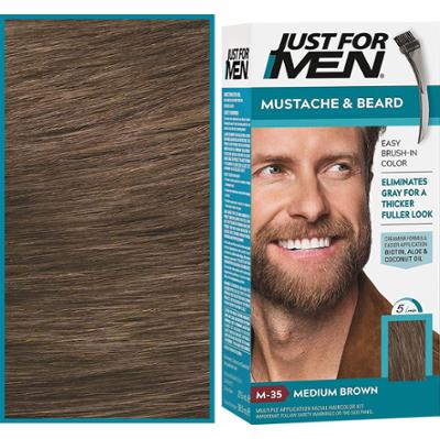 Just For Men Color Gel - odsiwiacze do włosów dla mężczyzn w formie żelu, 28g M35 | Średni Brąz