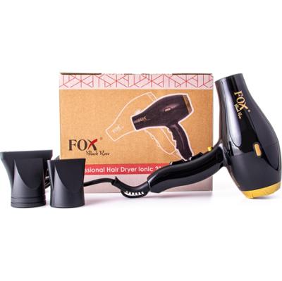 Fox Black Rose - kompaktowa suszarka do włosów z funkcją jonizacji
