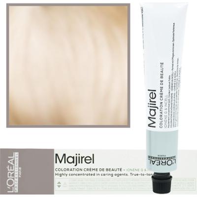 Loreal Majirel - profesjonalna farba do włosów, paleta kolorów, 50ml 10.13 Bardzo Bardzo Jasny Blond Popielato-Złocisty