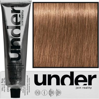 Montibello Under – profesjonalna farba do włosów, 60ml 7.23 / 7PG | Średni Perłowo Złocisty Blond