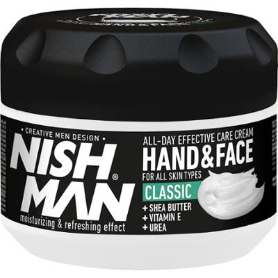 Nishman Hand&Face Classic - krem do rąk i twarzy, wszystkie typy skóry, 300ml