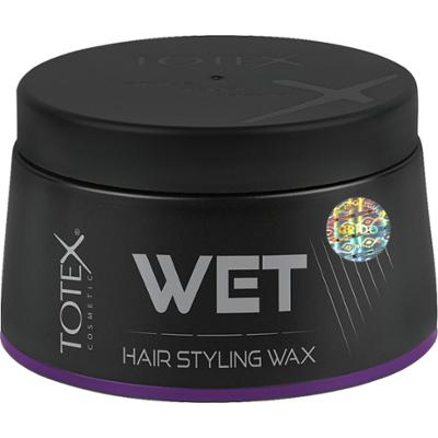 Totex Wet Hair Styling Wax - wosk do stylizacji nadający efekt mokrych włosów, 150ml
