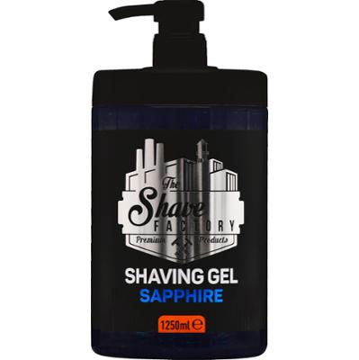 The Shave Factory Shaving Gel Sapphire - nawilżająco-odświeżający żel do golenia, 1250ml