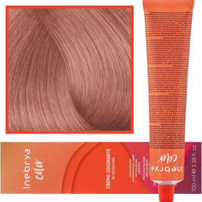 Inebrya Color - farba krem koloryzujący do włosów, 100ml 10/21 | Platynowy Pudrowy Blond