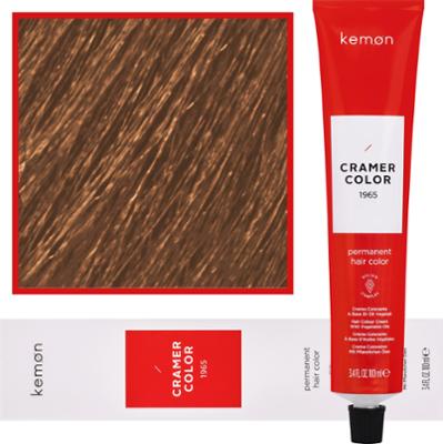 Kemon Cramer Color - kremowa farba do włosów z olejem kokosowym, 100ml 8,36 | Jasny Złoty Mahoniowy Blond
