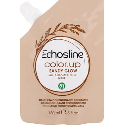 Echosline Color Up Colouring Conditioning Mask - maska koloryzująca do włosów, 150ml Sandy Glow